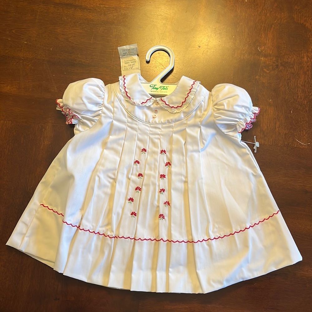 Vintage Tiny Tots Dress New With Tags